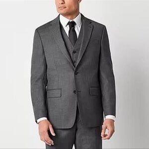 Men's Gray Suit Jacket